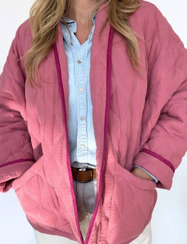 Musselin-Steppjacke Campera Uvina