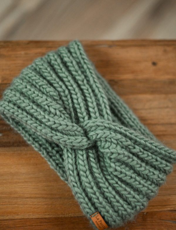 DZIERGANA OPASKA ELENA Z 100% WEŁNY