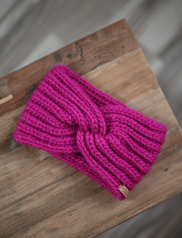 DZIERGANA OPASKA HALINA Z 100% WEŁNY