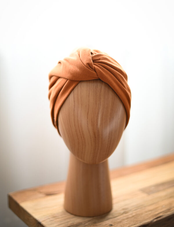 Zimowa Czapka Turbana RUDA